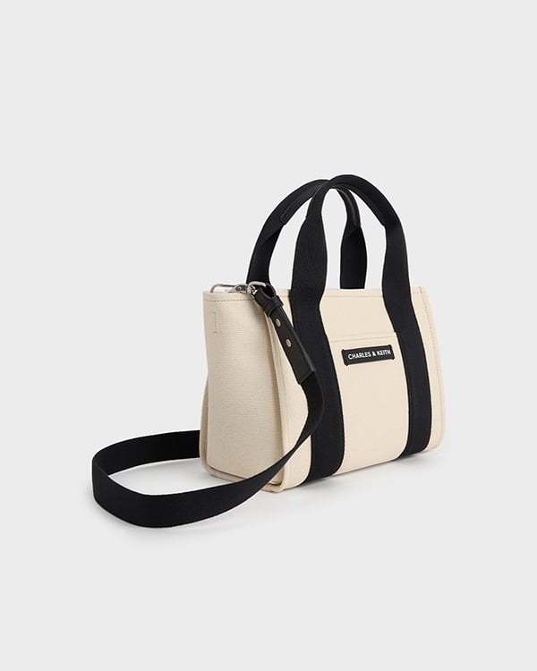 Women’s Kay Canvas Tote Bag - CHARLES & KEITH