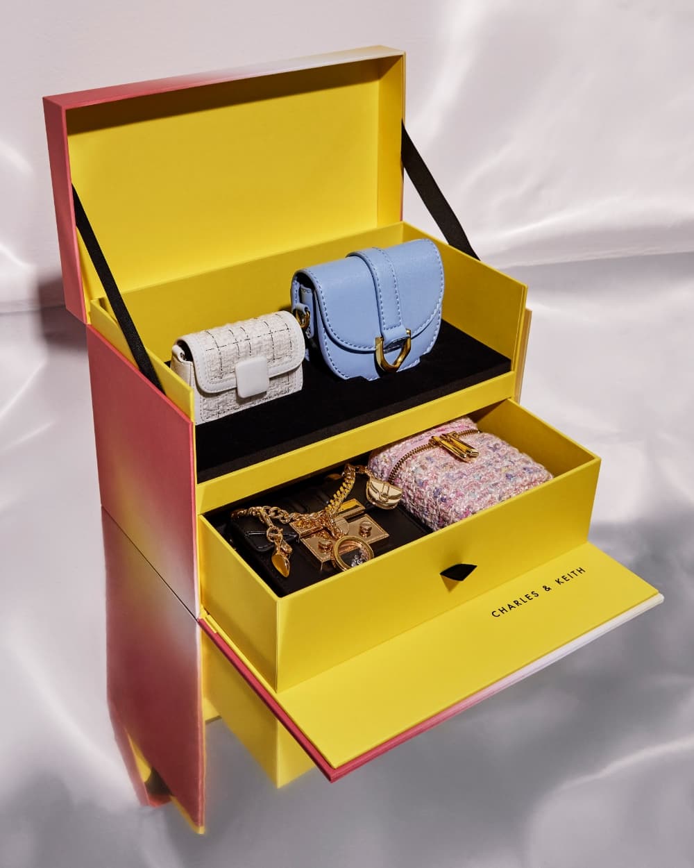 Women's multicoloured micro bag set: Season of Wonder - CHARLES & KEITH